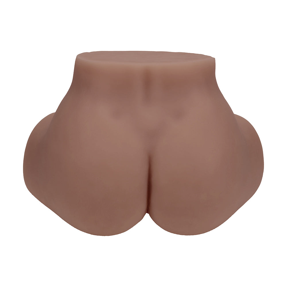 Xkin Bodyforms Layla Love Dual Entry Vibrating Masturbator Brown