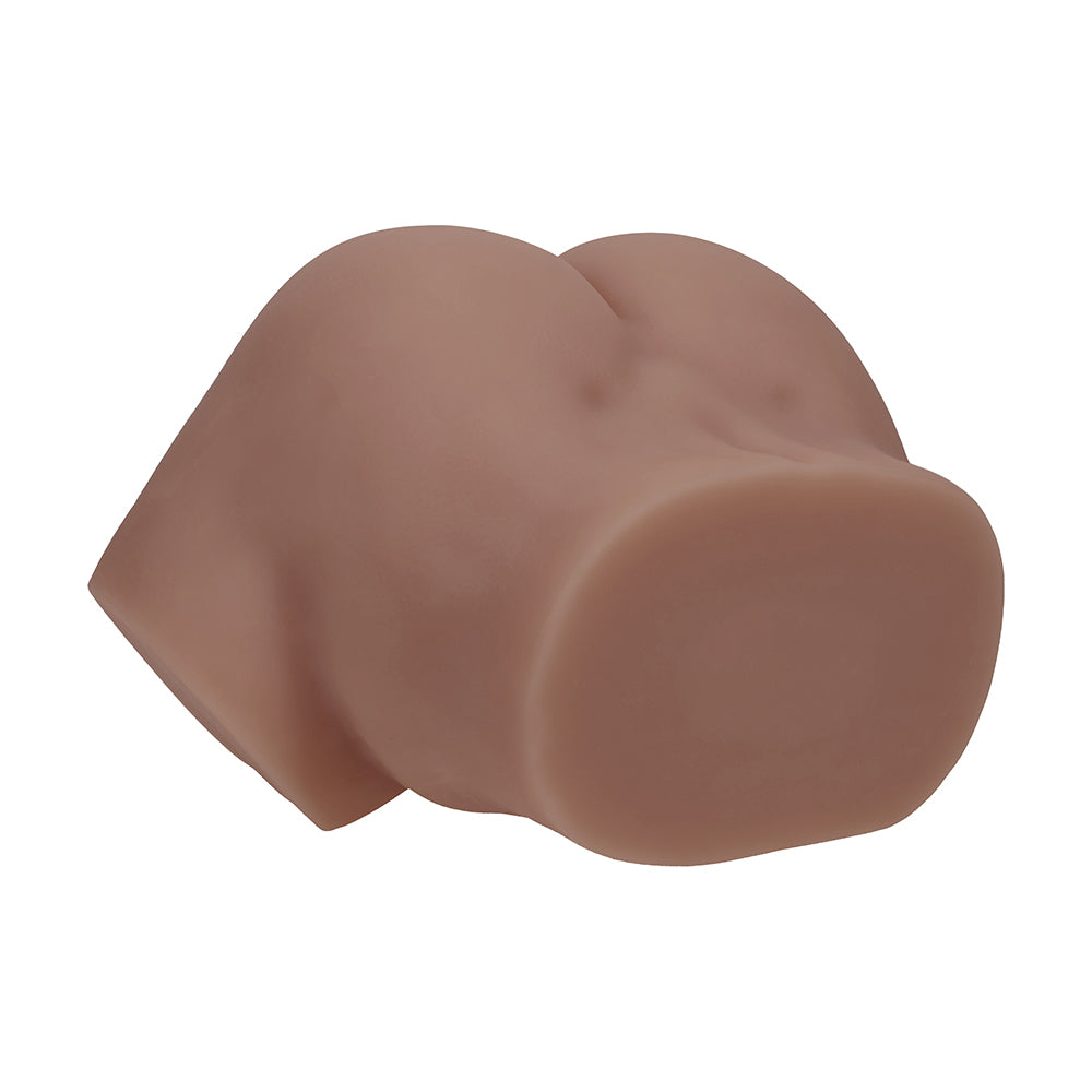 Xkin Bodyforms Layla Love Dual Entry Vibrating Masturbator Brown