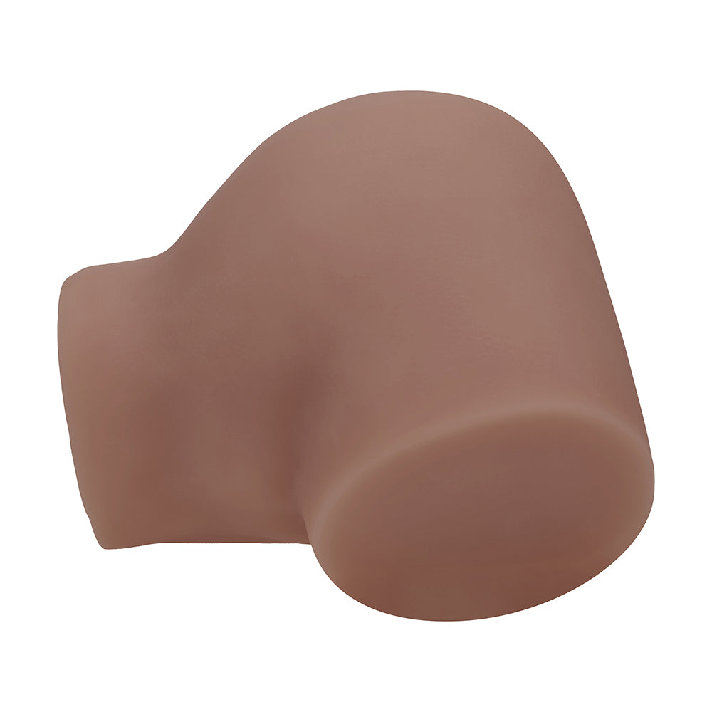 Xkin Bodyforms Layla Love Dual Entry Vibrating Masturbator Brown