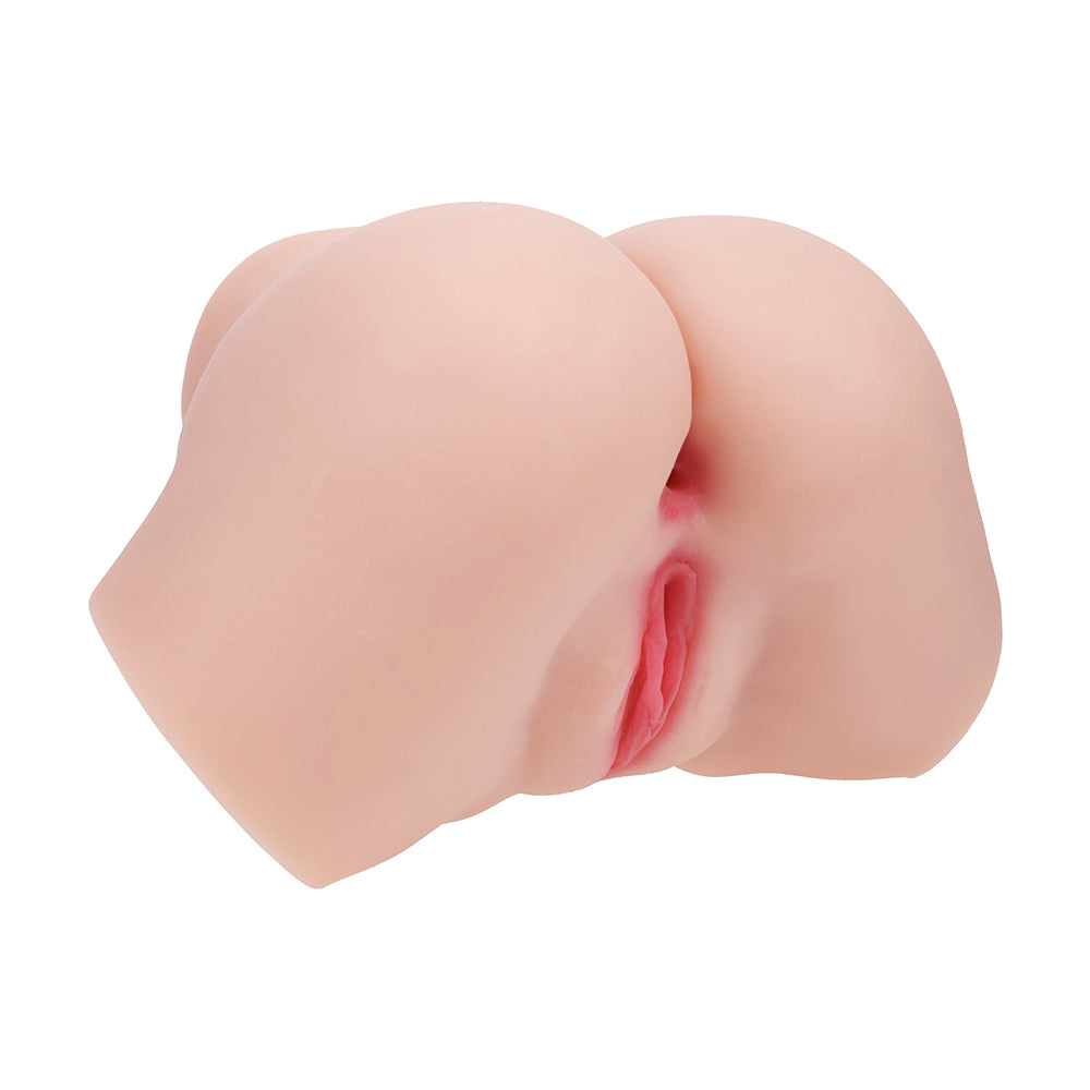 Xkin Bodyforms Ivy Lane Dual Entry Vibrating Masturbator Beige