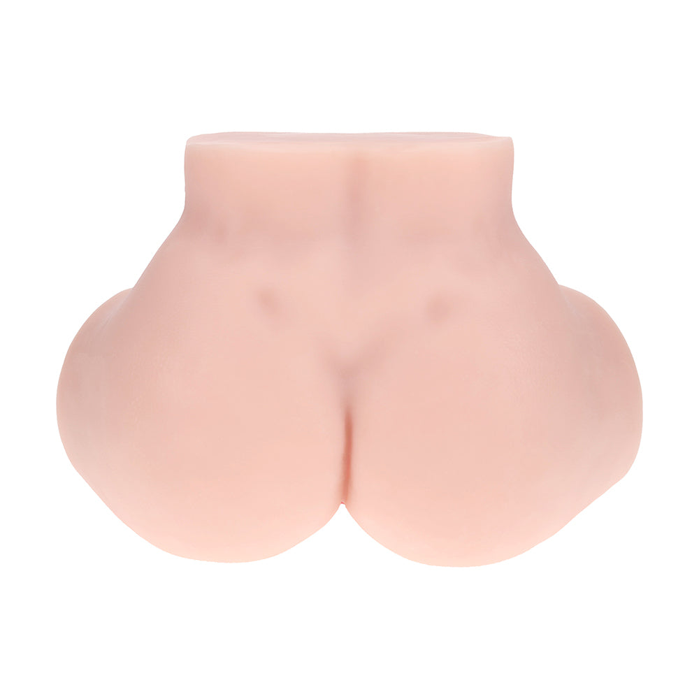 Xkin Bodyforms Bree Knox Dual Entry Vibrating Masturbator Beige