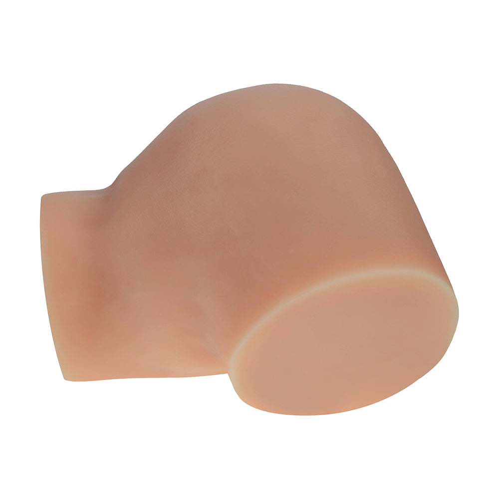 Xkin Bodyforms Valentina Vellure Dual Entry Vibrating Masturbator Tan