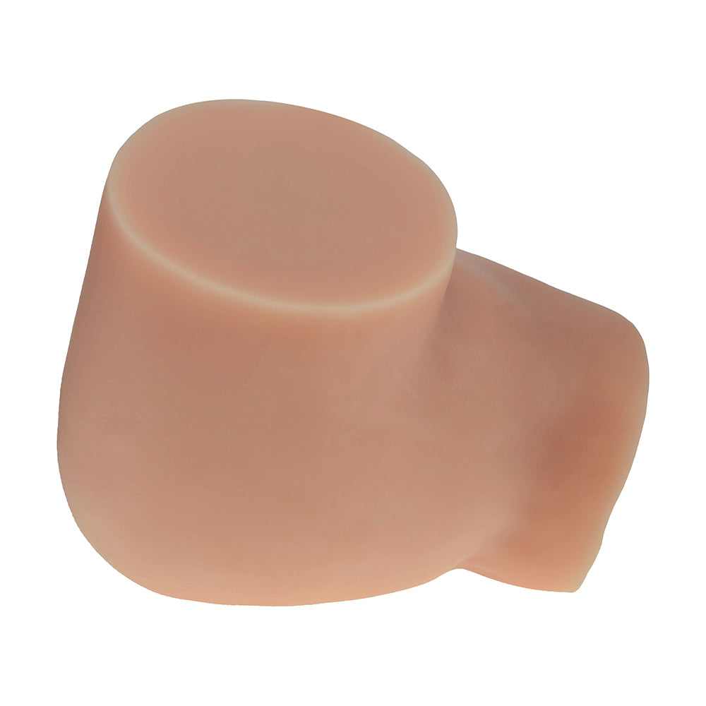 Xkin Bodyforms Valentina Vellure Dual Entry Vibrating Masturbator Tan