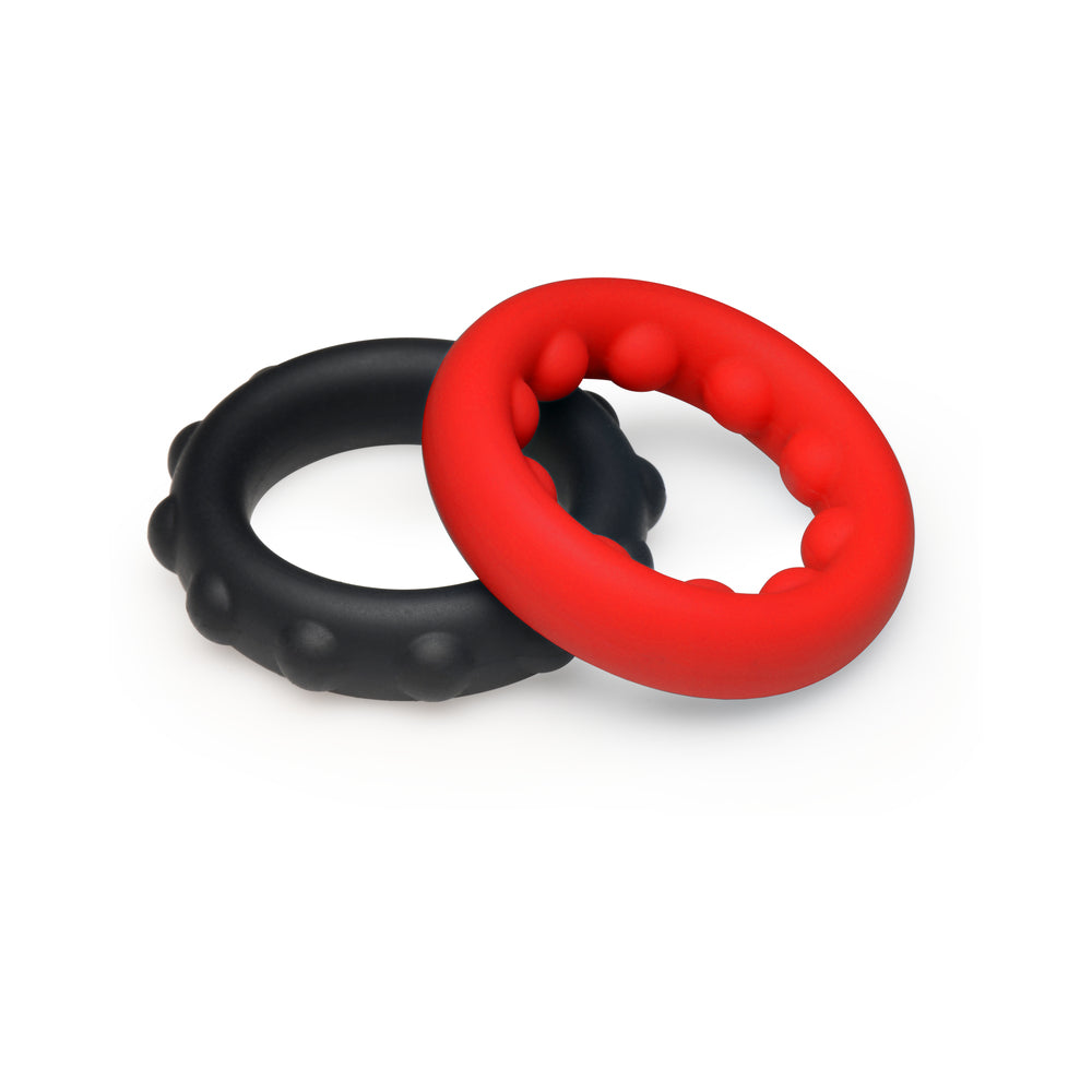 JOCK Enhancers Weighted Silicone C-Ring Set