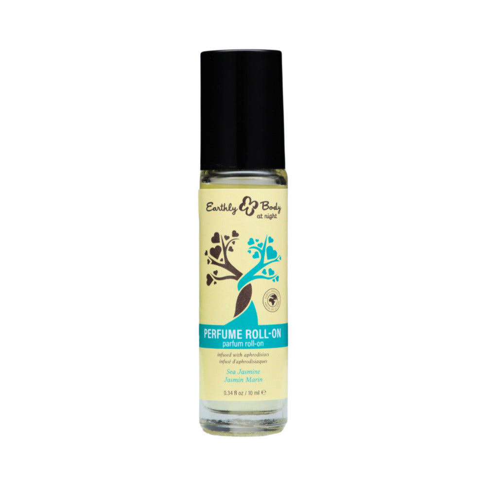 Earthly Body at Night Aphrodisiac Roll-on Perfume Sea Jasmine 0.34 oz.