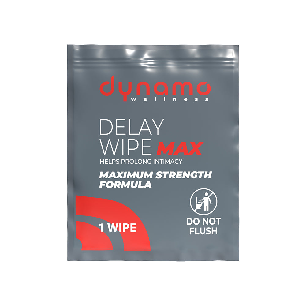 Dynamo Wellness Maximum Strength Delay Wipe 7.5% - 18 Pack