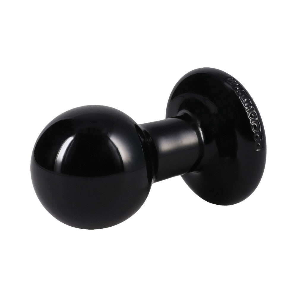 The Classic Round Butt Plug Black Small