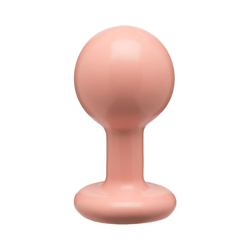 The Classic Round Butt Plug Cream Medium