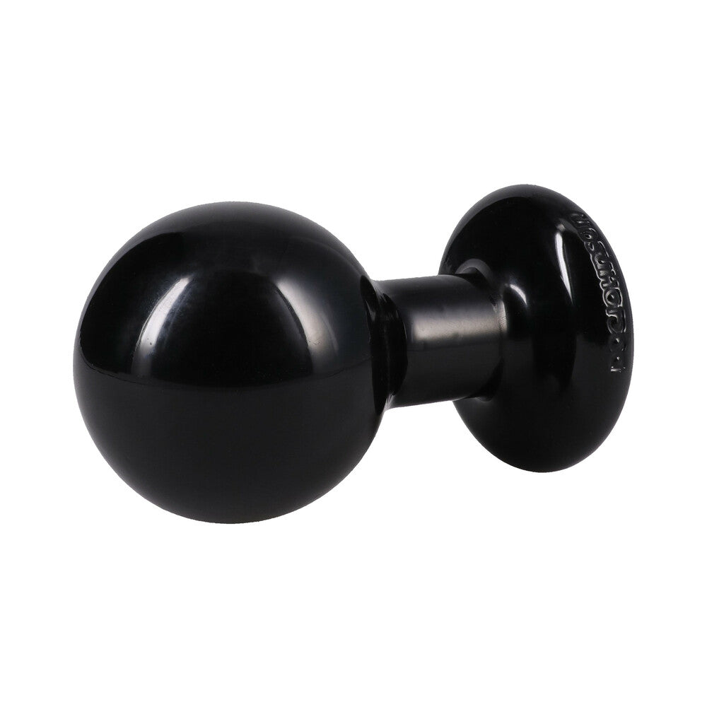 The Classic Round Butt Plug Black Medium