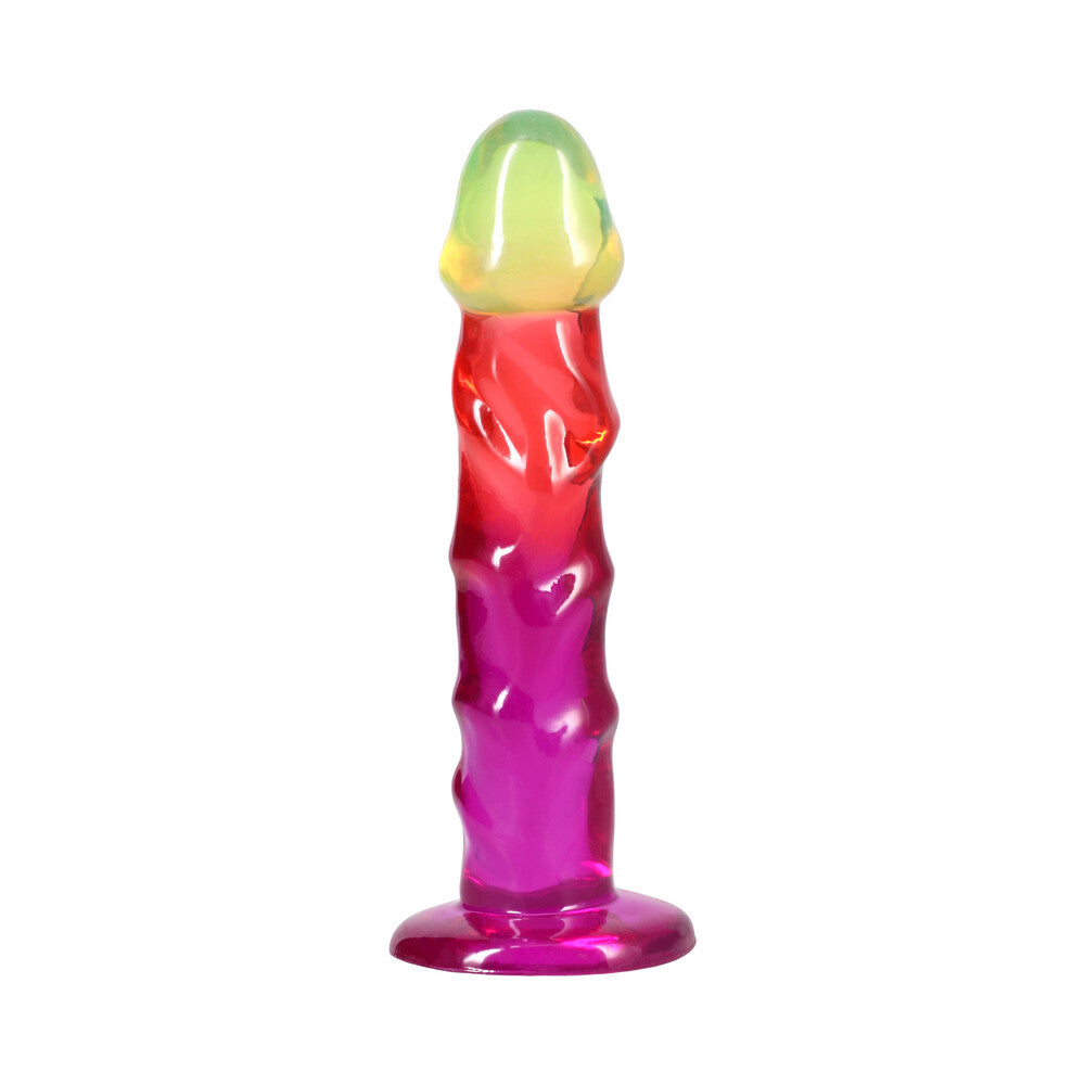 Crystal Jellies 7.5 in. Dong Rainbow