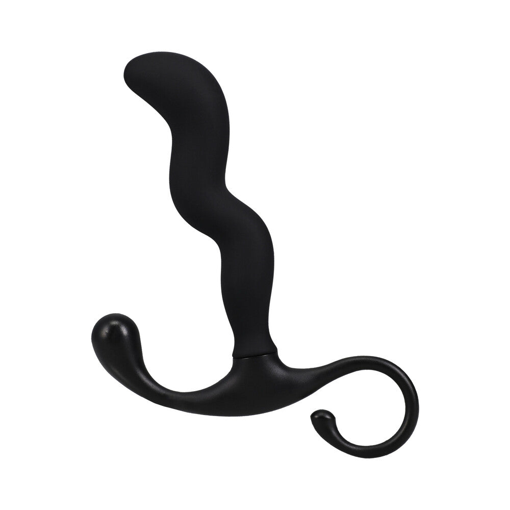 OptiMALE Zig Zag Silicone P-Massager Black