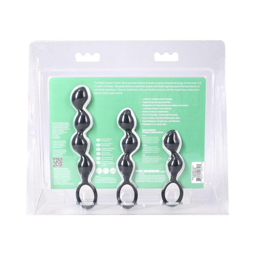 Mood Naughty Contour Beads Trainer Set Black