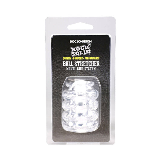 ROCK SOLID Ball Stretcher Multi-Ring System Clear