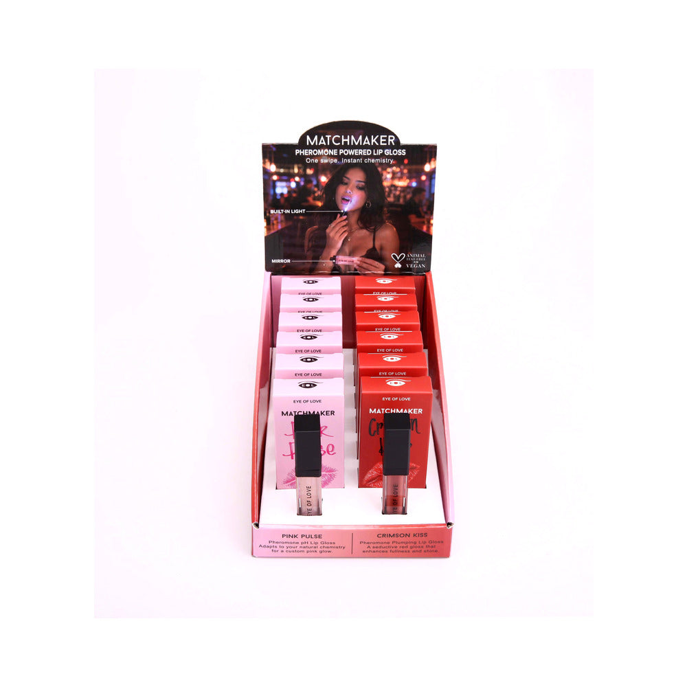 Eye of Love Matchmaker Pheromone Lip Product 12-Piece Prepack Display