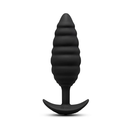 b-Vibe Twist Texture Plug Black - product photo 2