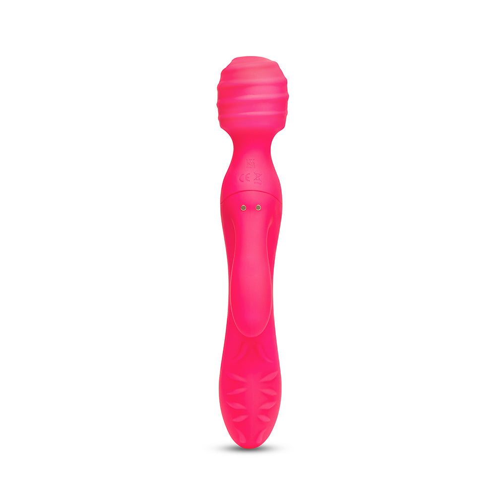 Together Toy Tri Delight Dual-Ended Triple Stim Wand & Rabbit Vibrator
