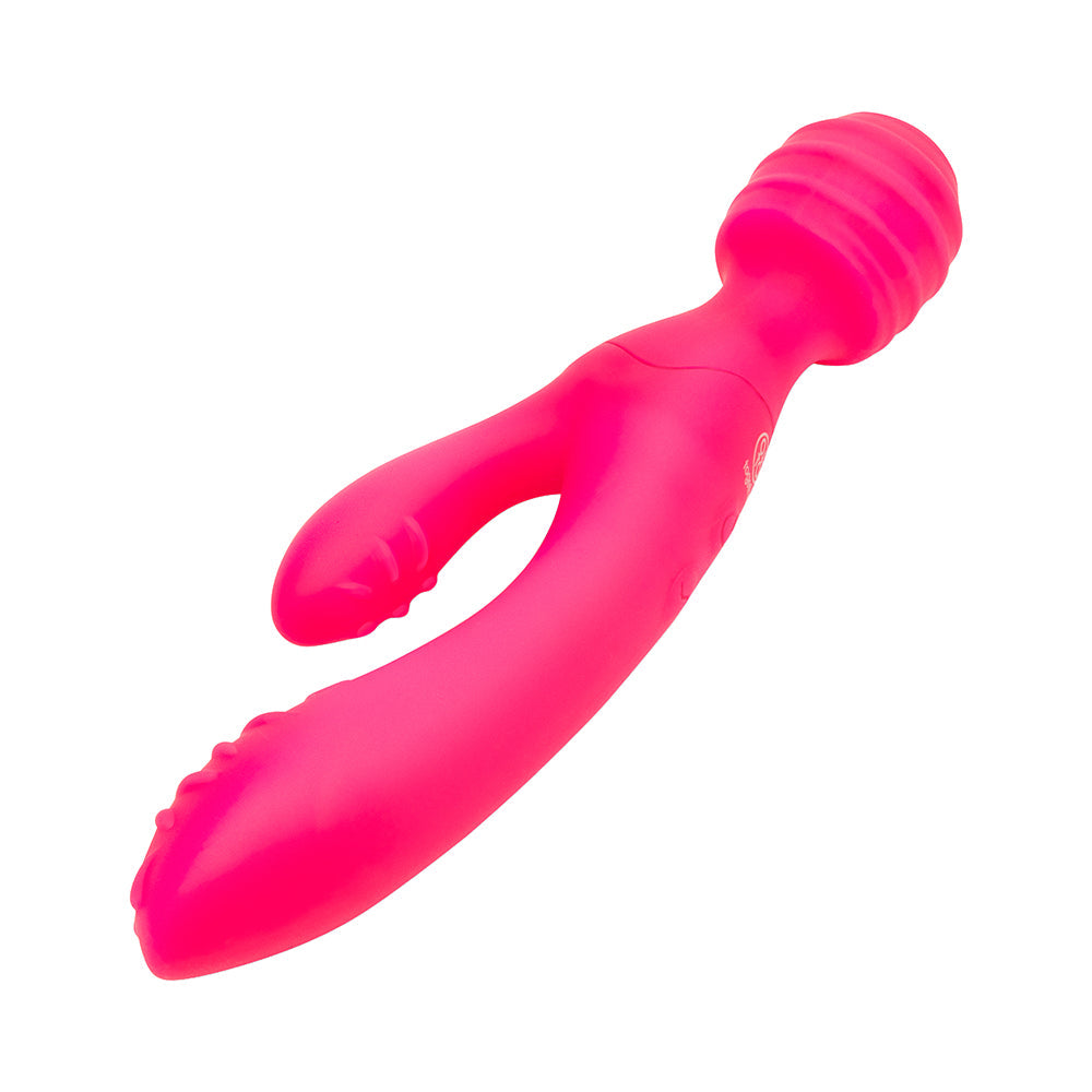 Together Toy Tri Delight Dual-Ended Triple Stim Wand & Rabbit Vibrator