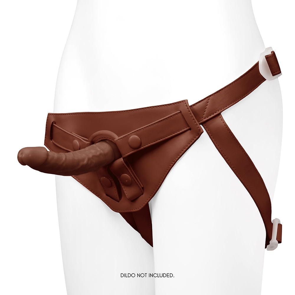 Together Toy NudeFit FlexCurv Strap-On Harness Dark