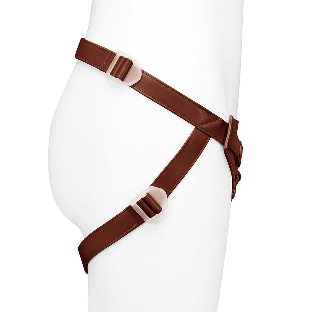 Together Toy NudeFit FlexCurv Strap-On Harness Dark