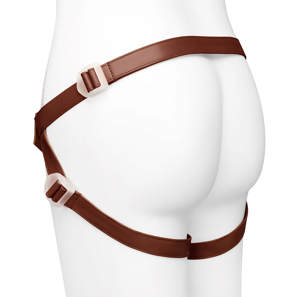 Together Toy NudeFit FlexCurv Strap-On Harness Dark