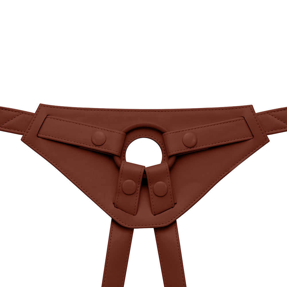 Together Toy NudeFit FlexCurv Strap-On Harness Dark