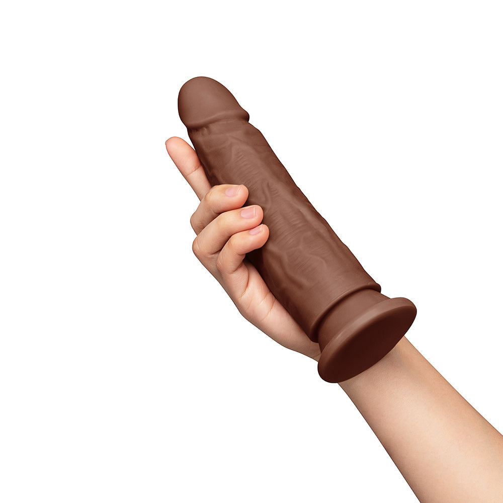Together Toy 7.75 in. Realistic Dildo Dark