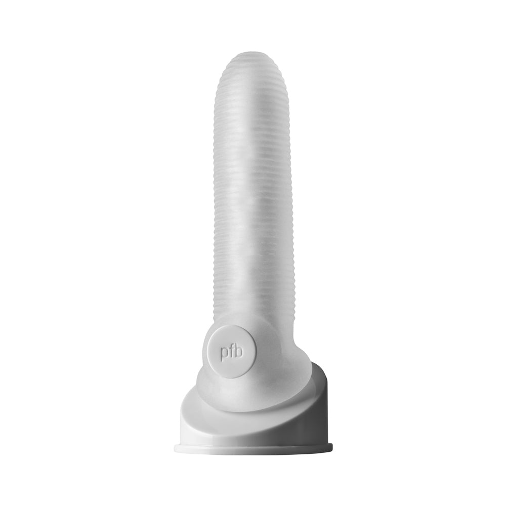 Perfect Fit Fat Boy Micro Ribbed Sheath 6.5 in. Clear