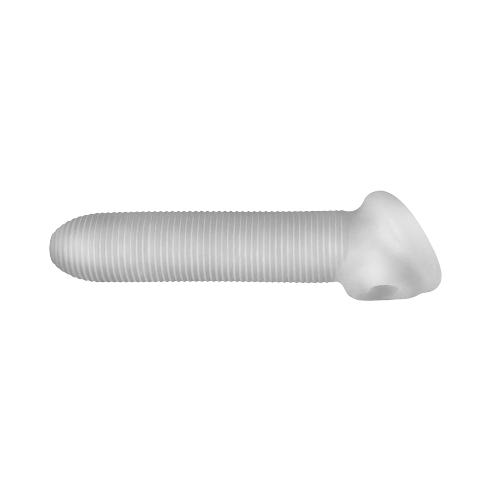 Perfect Fit Fat Boy Micro Ribbed Sheath 7.5 in. Clear