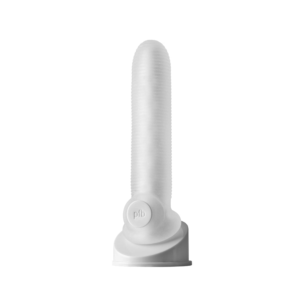 Perfect Fit Fat Boy Micro Ribbed Sheath 7.5 in. Clear