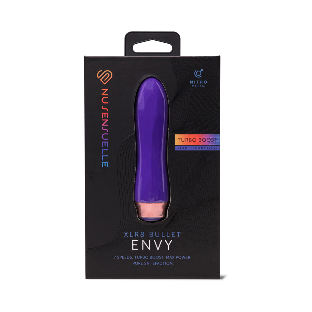 Nu Sensuelle Envy XLR8 Bullet with Nitro Motor Deep Purple