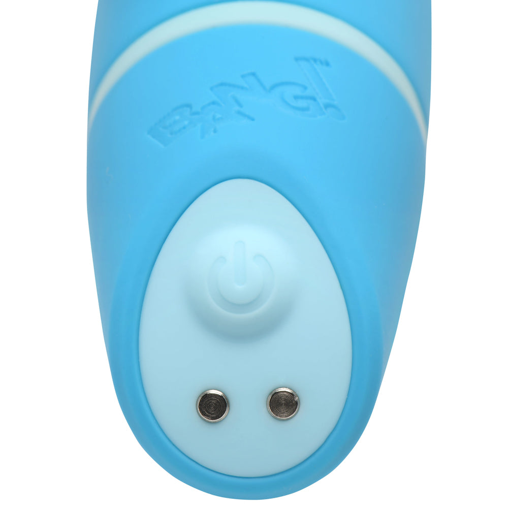 BANG! Silicone Rabbit Vibrator Blue
