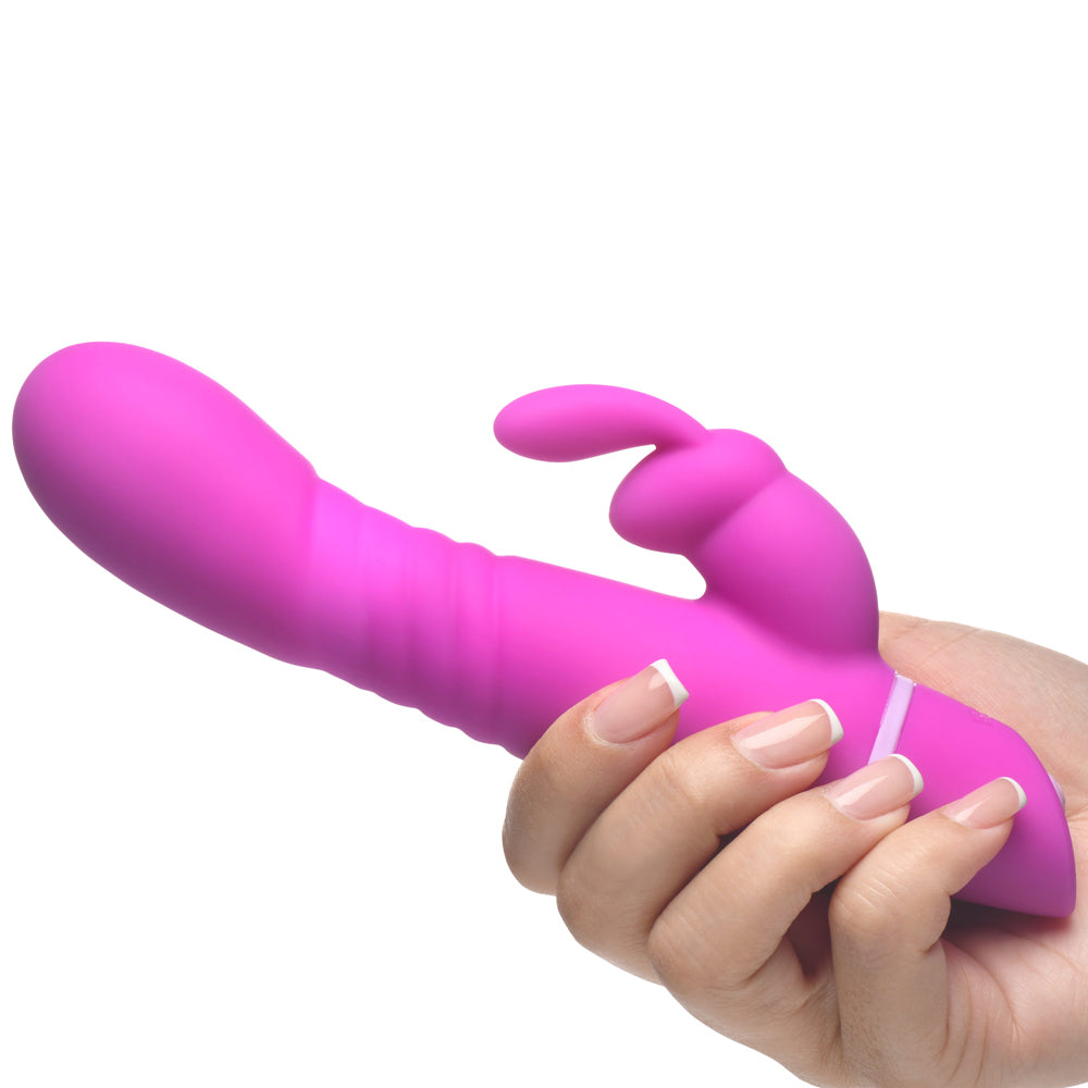 BANG! Silicone Rabbit Vibrator Purple