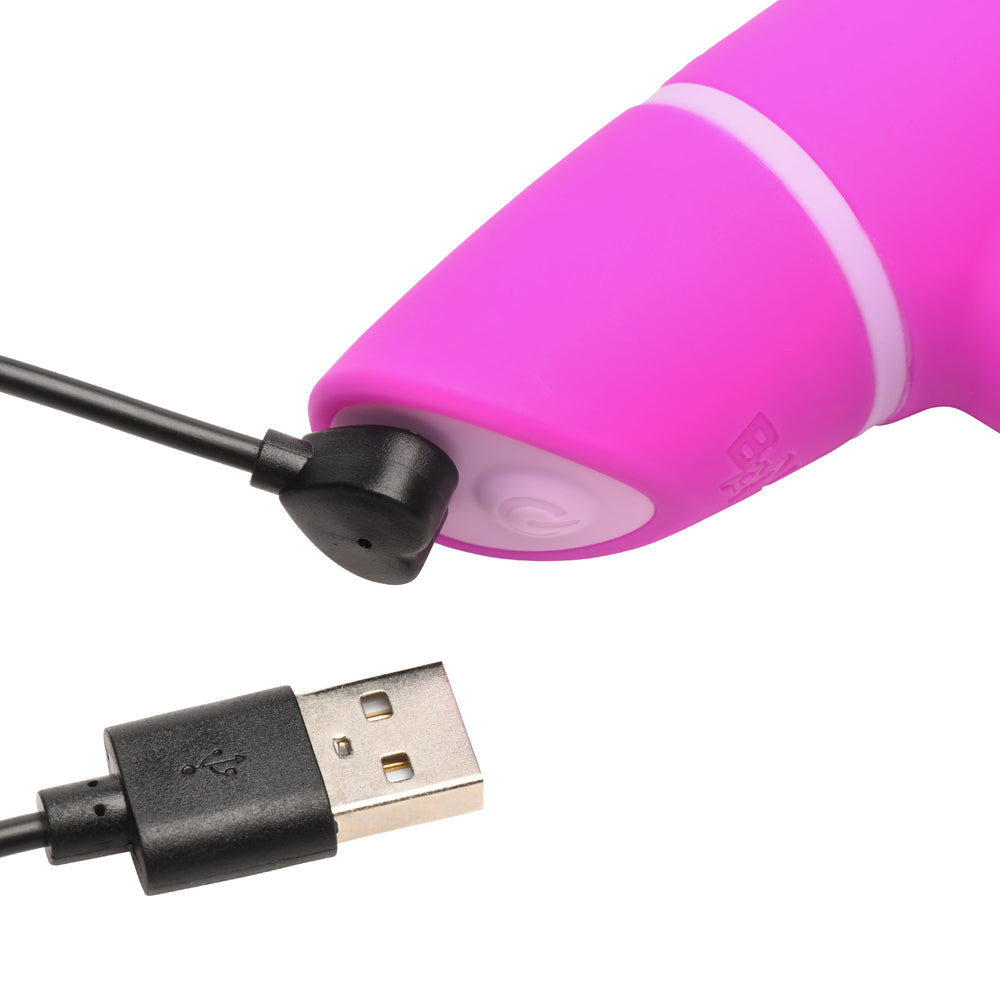 BANG! Silicone Rabbit Vibrator Purple