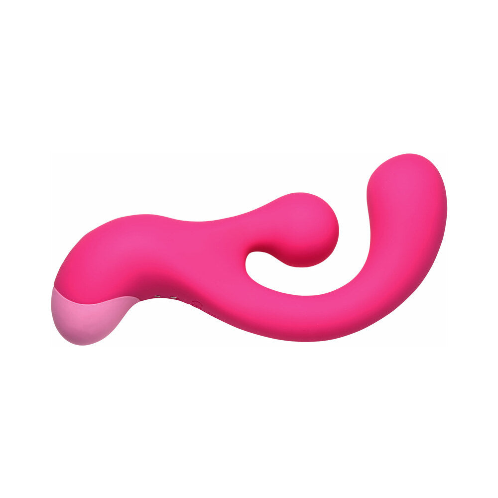BANG! Gyro Rabbit Silicone Vibrator Pink