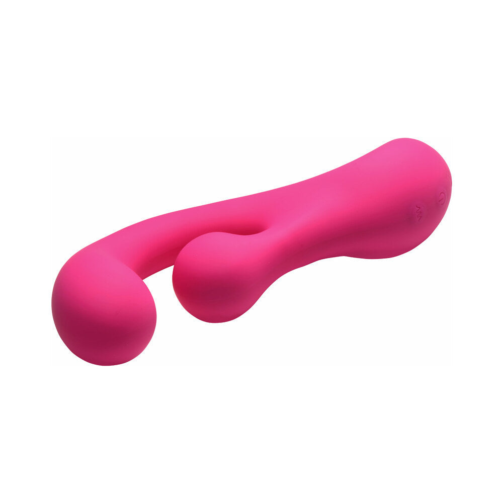 BANG! Gyro Rabbit Silicone Vibrator Pink
