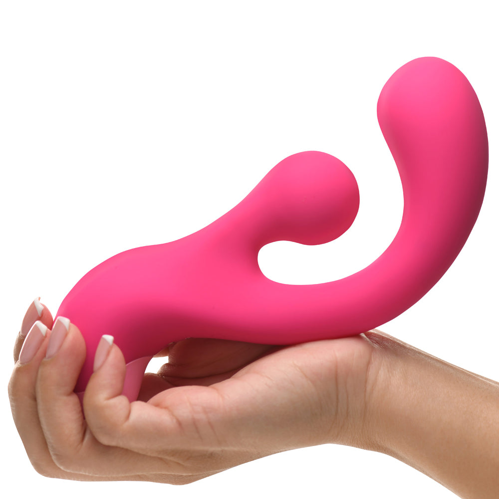 BANG! Gyro Rabbit Silicone Vibrator Pink