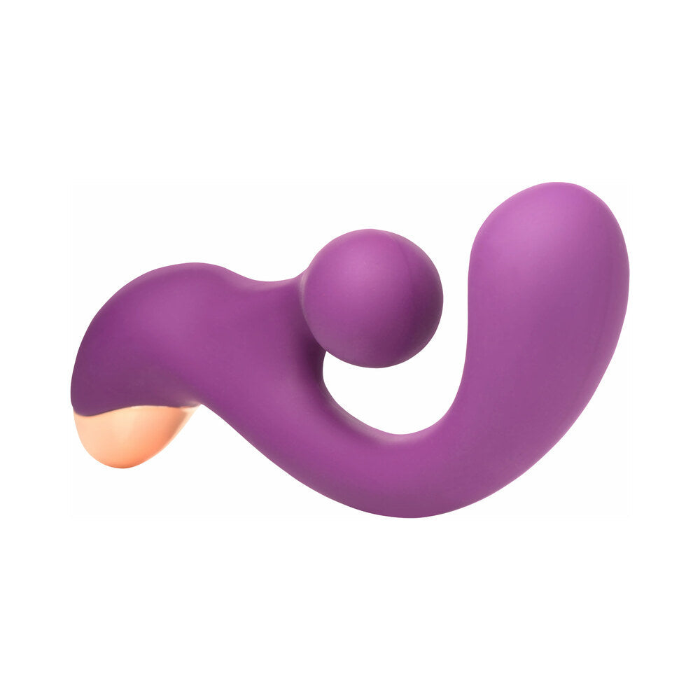 BANG! Gyro Rabbit Silicone Vibrator Purple