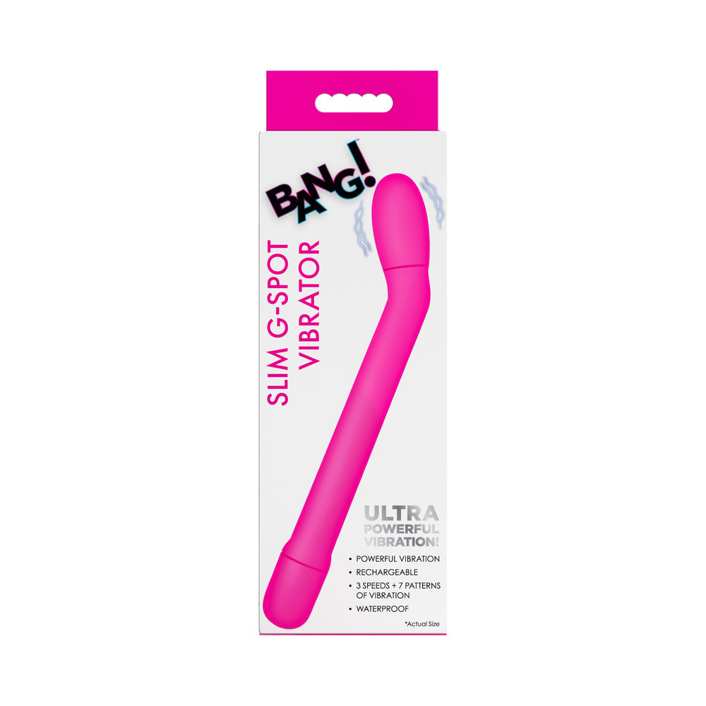 BANG! Slim G-Spot Vibrator Pink