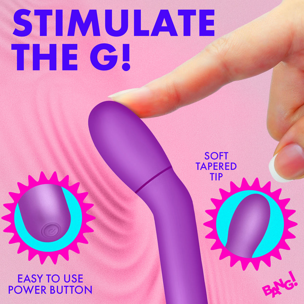 BANG! Slim G-Spot Vibrator Purple