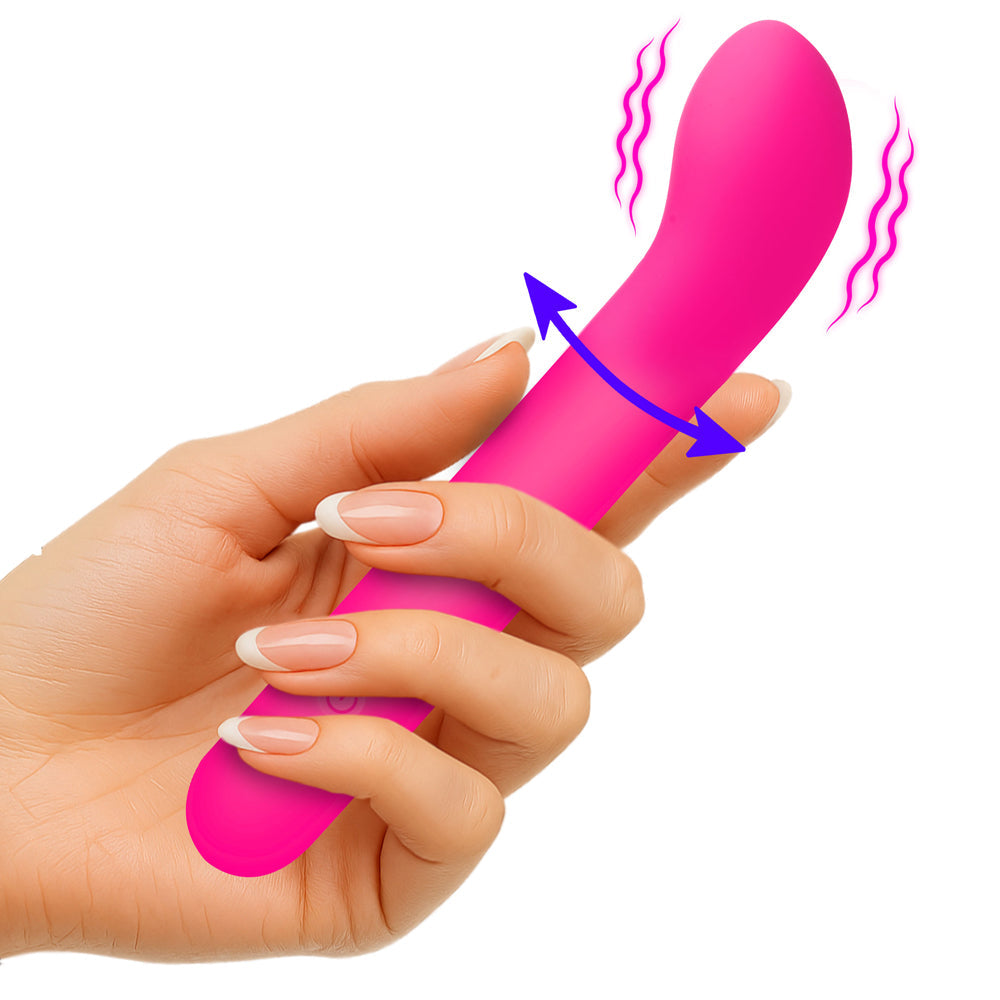 BANG! G-Spot Flexible Silicone Vibrator Pink