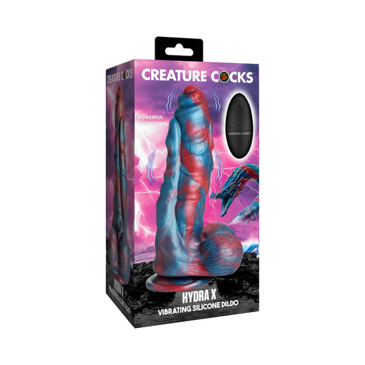Creature Cocks Hydra X Vibrating Silicone Dildo