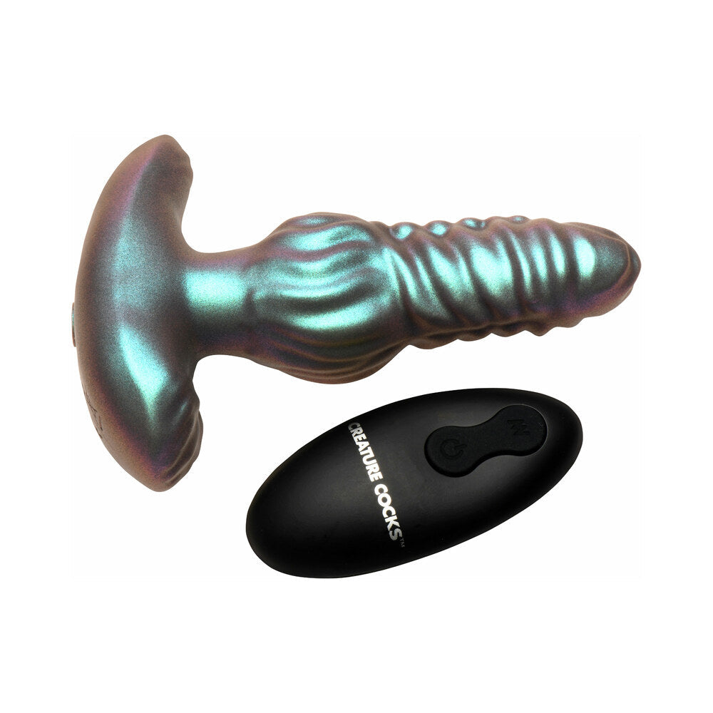Creature Cocks Octo-Squirm Vibrating & Squirming Silicone Anal Plug