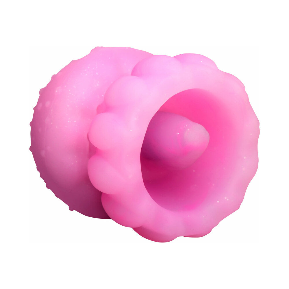Creature Cuties Glow Jelly Licking & Vibrating Stimulator