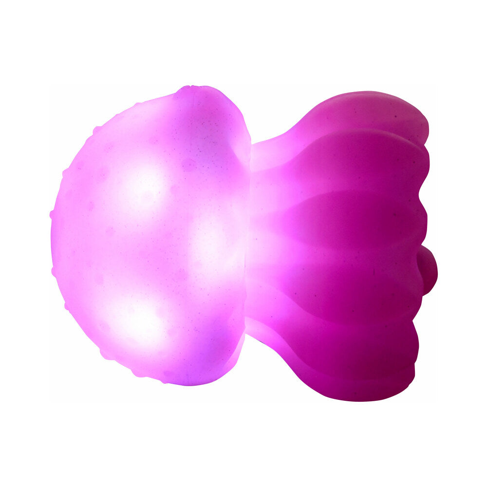 Creature Cuties Glow Jelly Licking & Vibrating Stimulator
