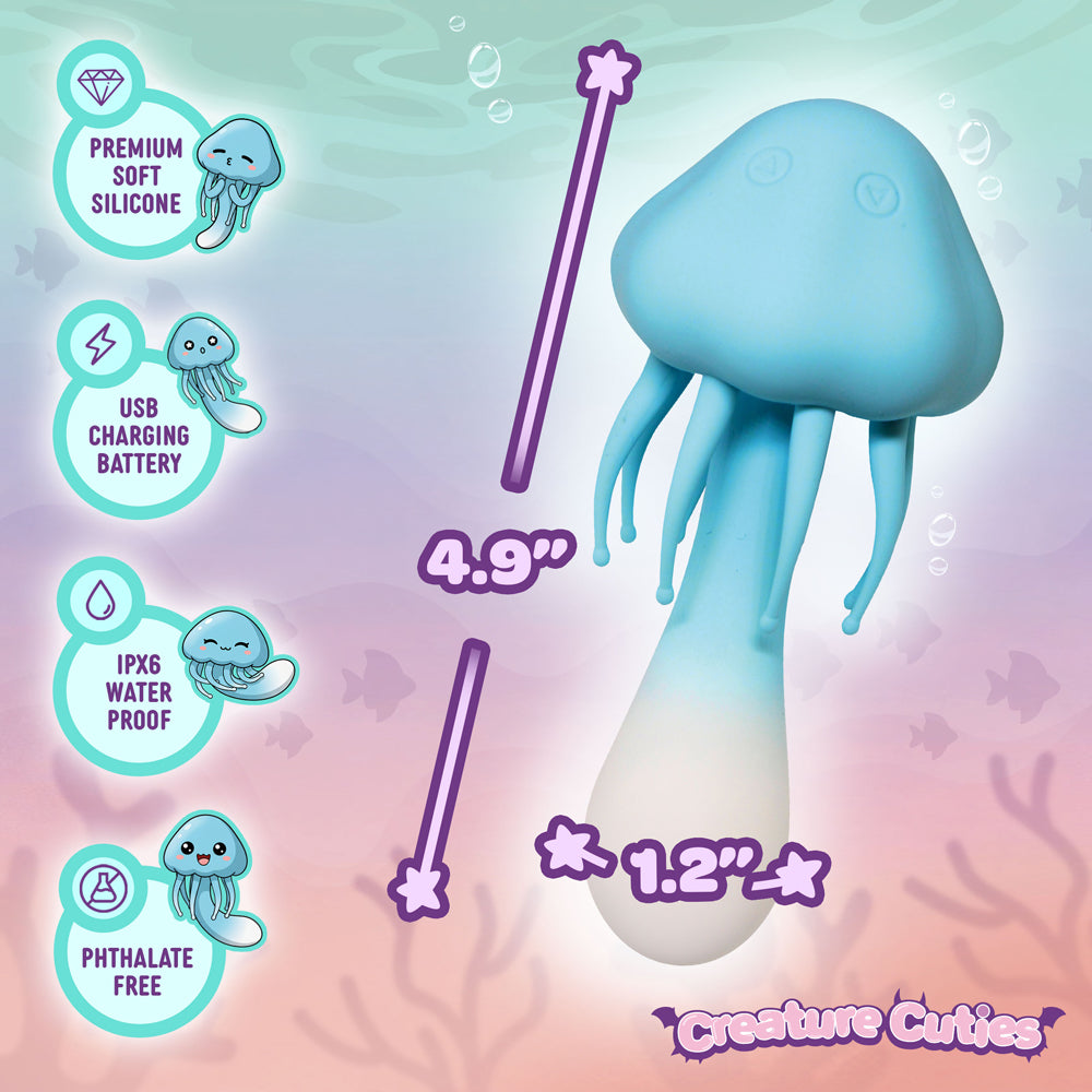 Creature Cuties Jellyfish Silicone Vibrator