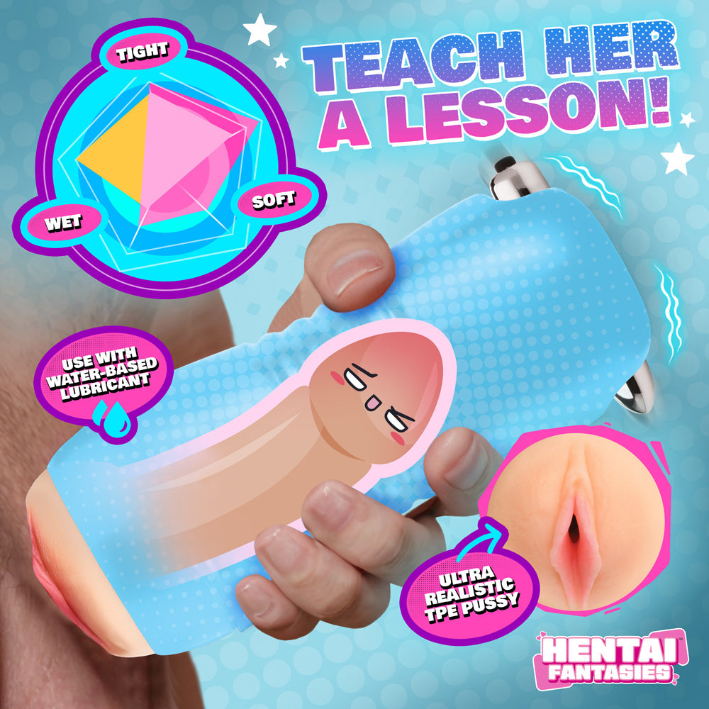 Hentai Fantasies Asuna the School Girl Vibrating Pussy Stroker