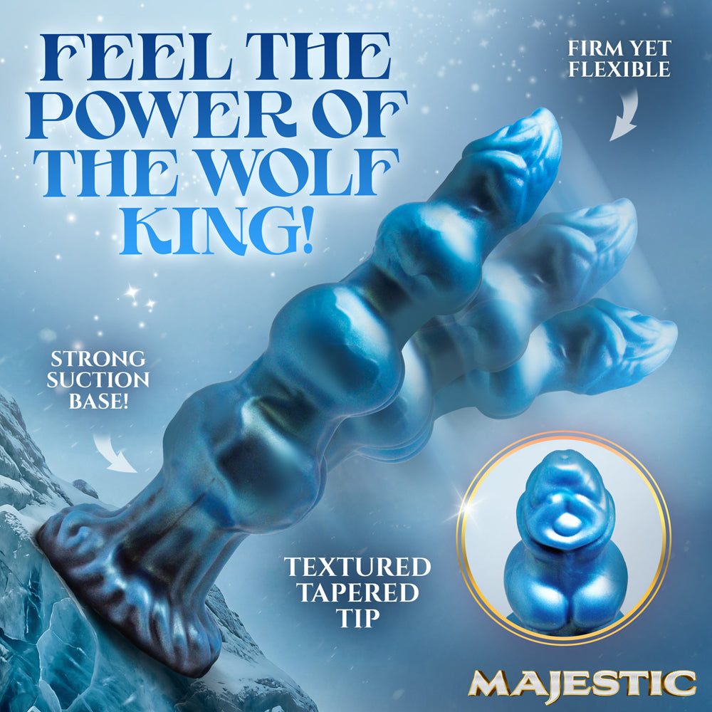 Majestic Auren Wolf King Silicone Dildo