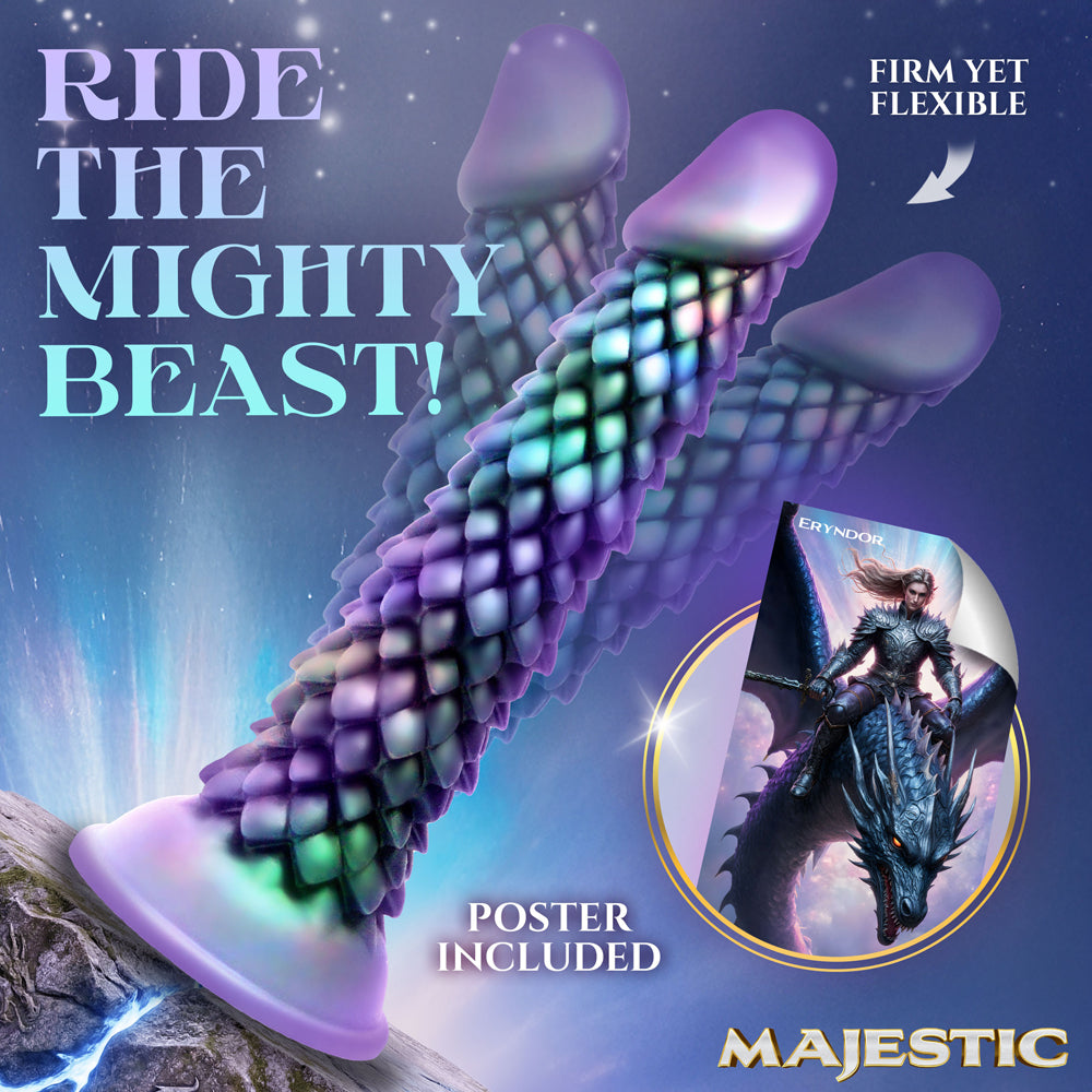 Majestic Eryndor Dragon Silicone Dildo