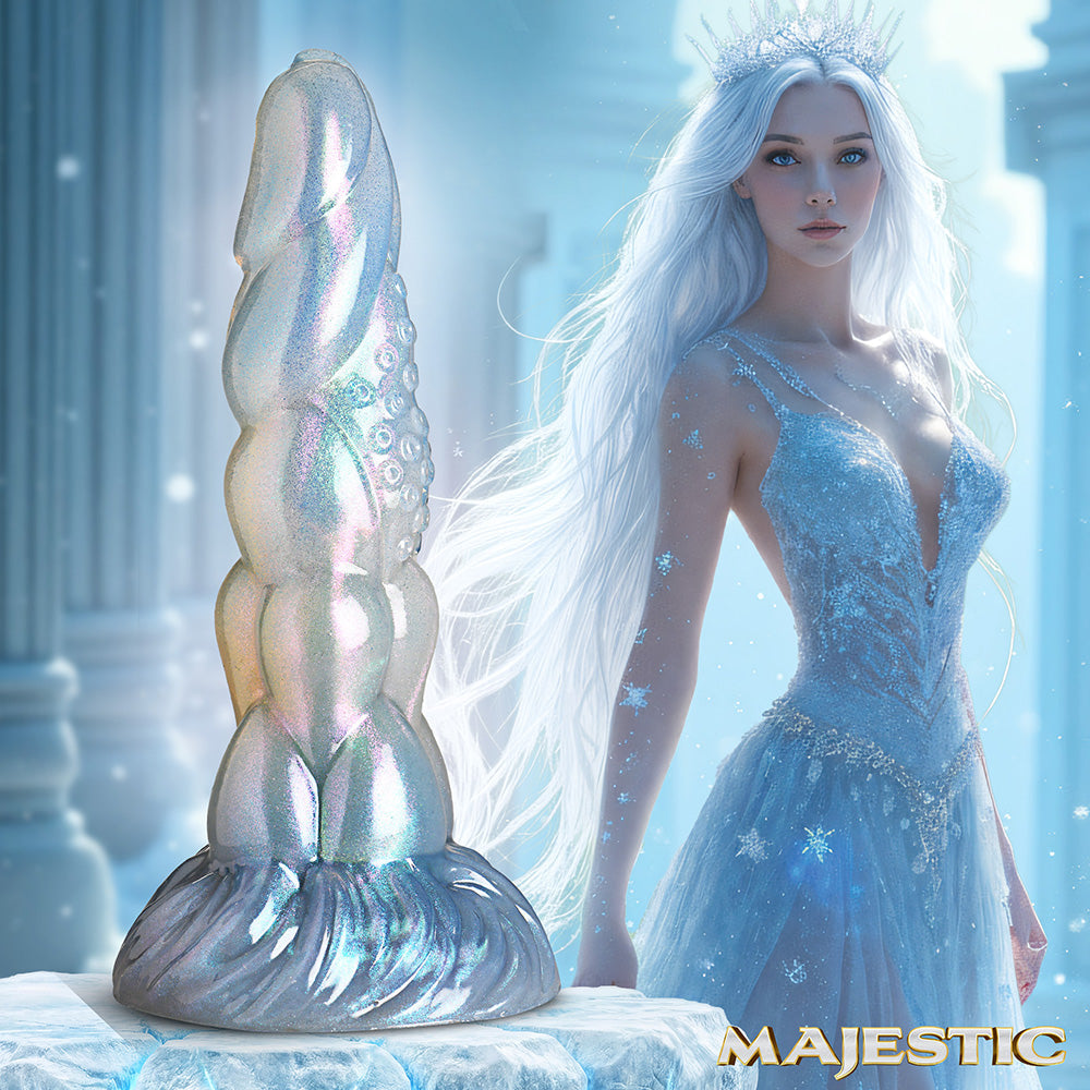 Majestic Crysta Silicone Dildo