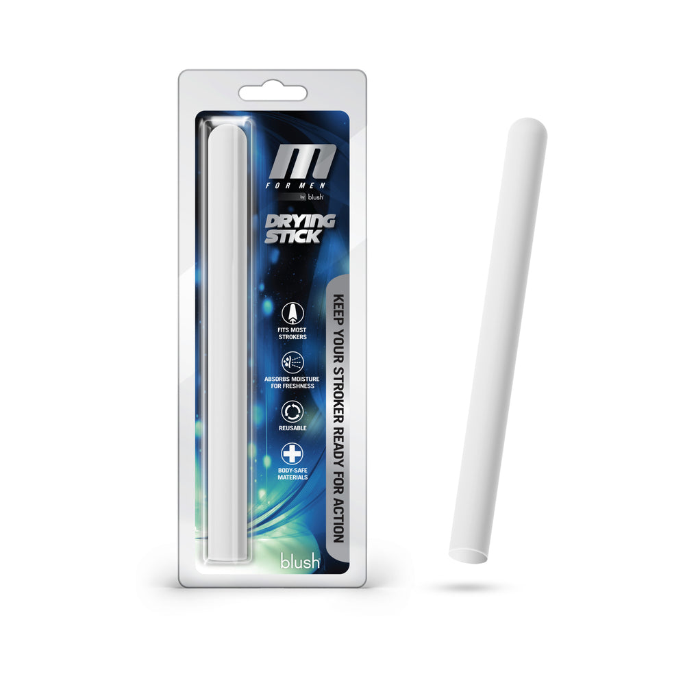 M for Men Drying Stick White 12pcs Counter Display